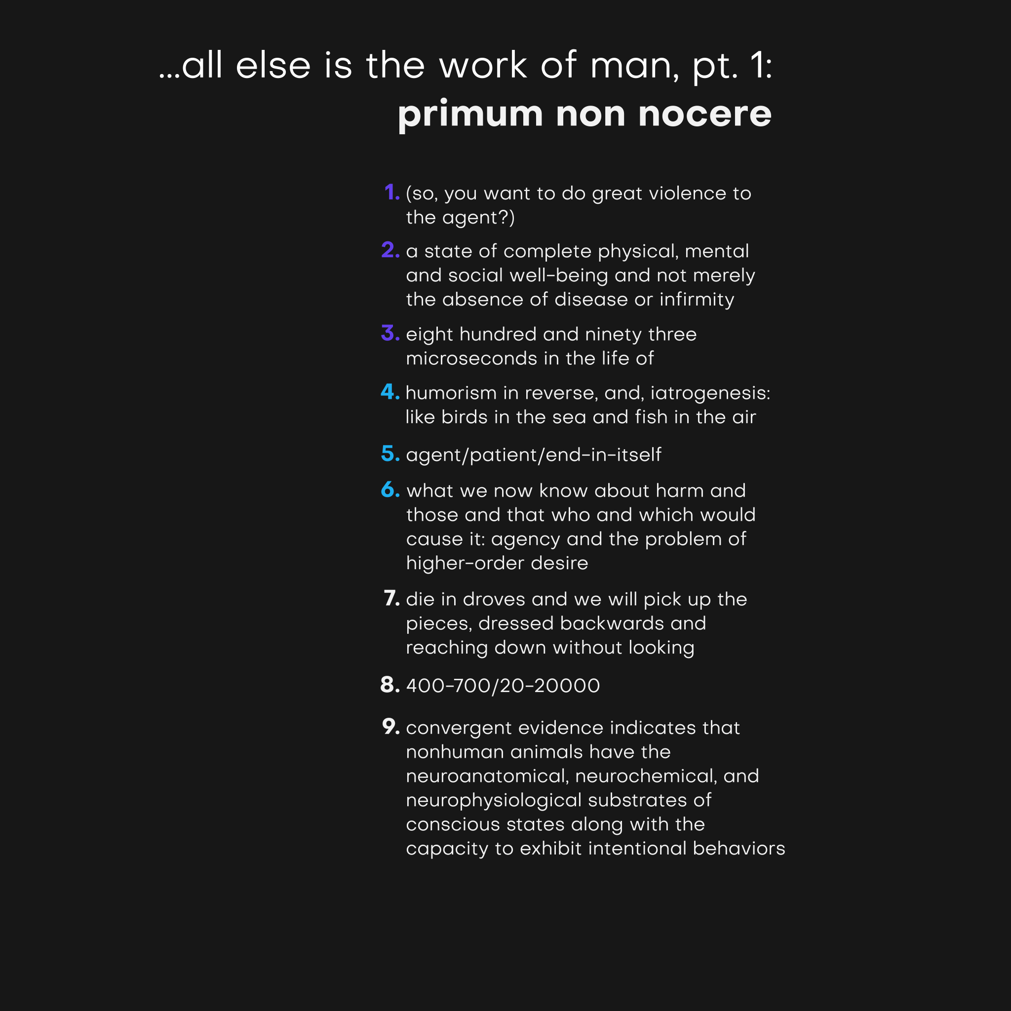 …all else is the work of man, pt. 1: primum non nocere cover art (reverse)
